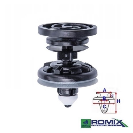 Spinka tapicerska Romix C40571