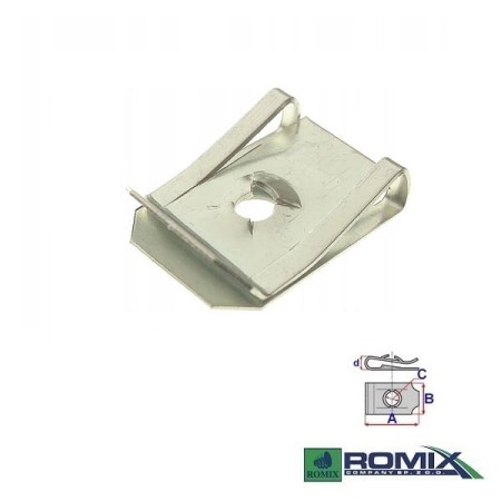 Blaszka montażowa Romix A14208
