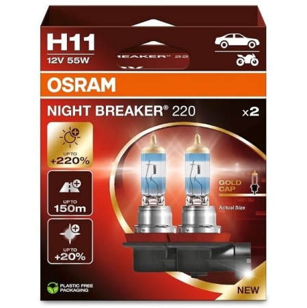 Żarówka H11 Osram Night Breaker 220  2 sztuki