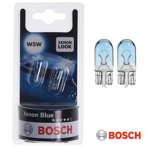 Przejdź do produktu Żarówka BOSCH 12V W5W Xenon Blue 2szt. (1987301033)