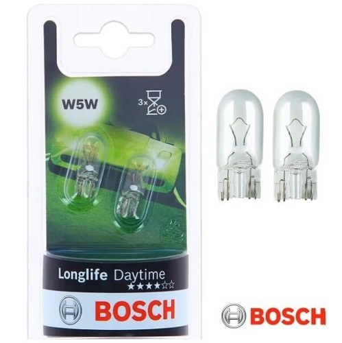 Przejdź do produktu Żarówka BOSCH 12V W5W Longlife Daytime 2szt. (1987301052) 