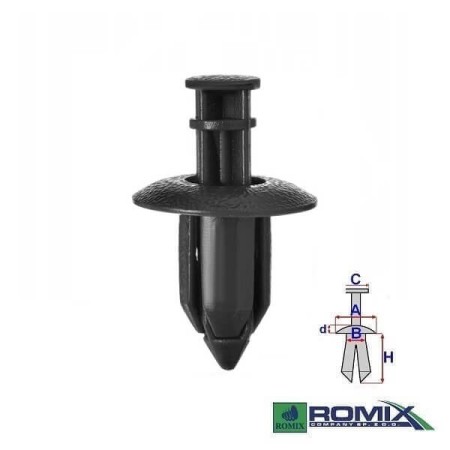 Kolek rozporowy Romix B23144