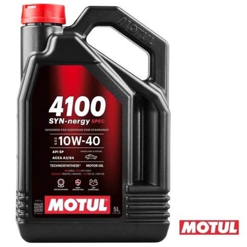Przejdź do produktu MOTUL 4100 SYN-nergy SPEC 10W40 5L (112892)