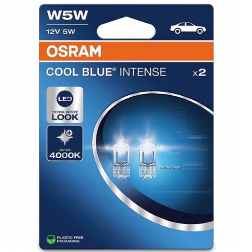 Przejdź do produktu Żarówka OSRAM W5W Cool Blue Intense 12V 5W 2szt. (2825HCBI-02B)