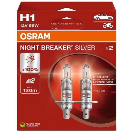 Osram H1 Night Breaker Silver