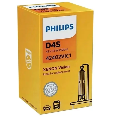 Żarówka ksenonowa Philips D4S Xenon Vision no. 42402VIC1