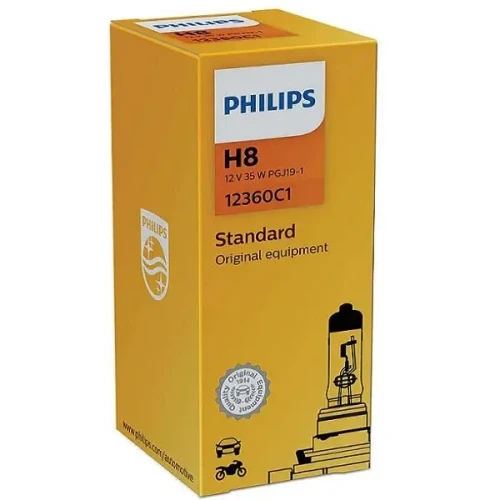 Przejdź do produktu Żarówka PHILIPS 12V H8 (12360C1)