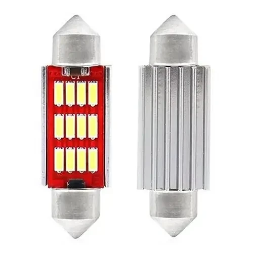 Przejdź do produktu Żarówka LED C5W C10W C3W L=36mm White 12V 24V 