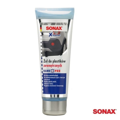 Przejdź do produktu SONAX Xtreme Żel do plastików zewnętrznych 250 ml (210141)