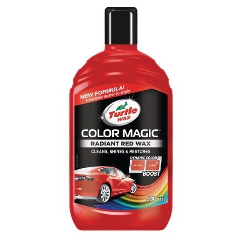 Przejdź do produktu TURTLE WAX Wosk koloryzujący COLOR MAGIC CZERWONY 500ml (70-203)