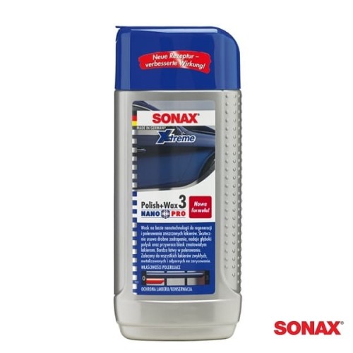 Przejdź do produktu SONAX Xtreme Wosk Polish&Wax 3 NanoPro 250ml (202100)