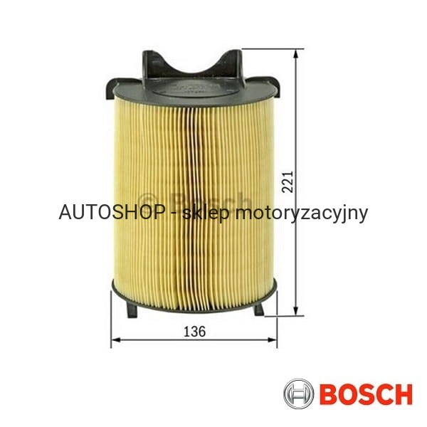 Filtr powietrza Bosch S9405-wymiary