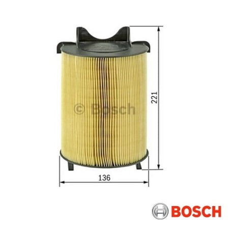Filtr powietrza Bosch S9405-wymiary
