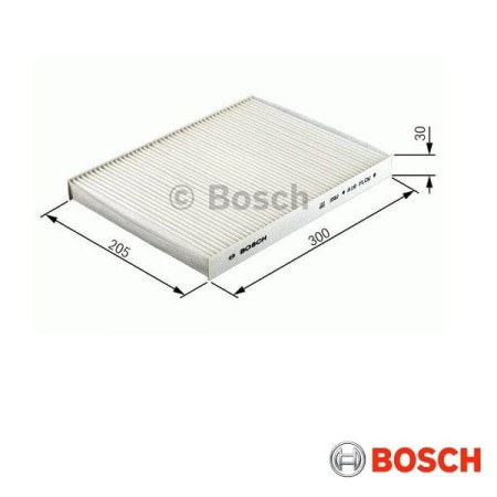 Filtr kabinowy Bosch M2071 1987432071 wymiary