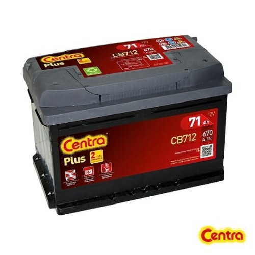 Przejdź do produktu CENTRA Plus CB712 12V 71Ah/670A P+
