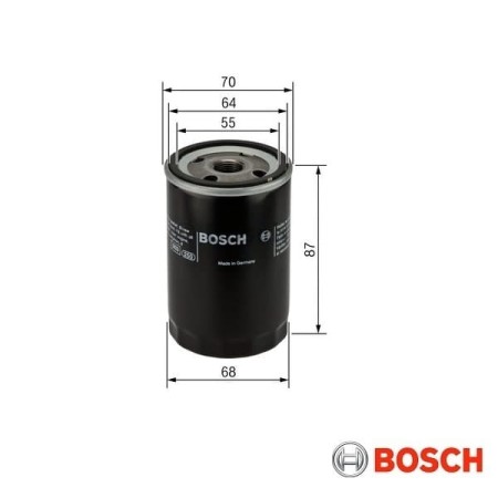 Filtr oleju Bosch 0986452041 wymiary